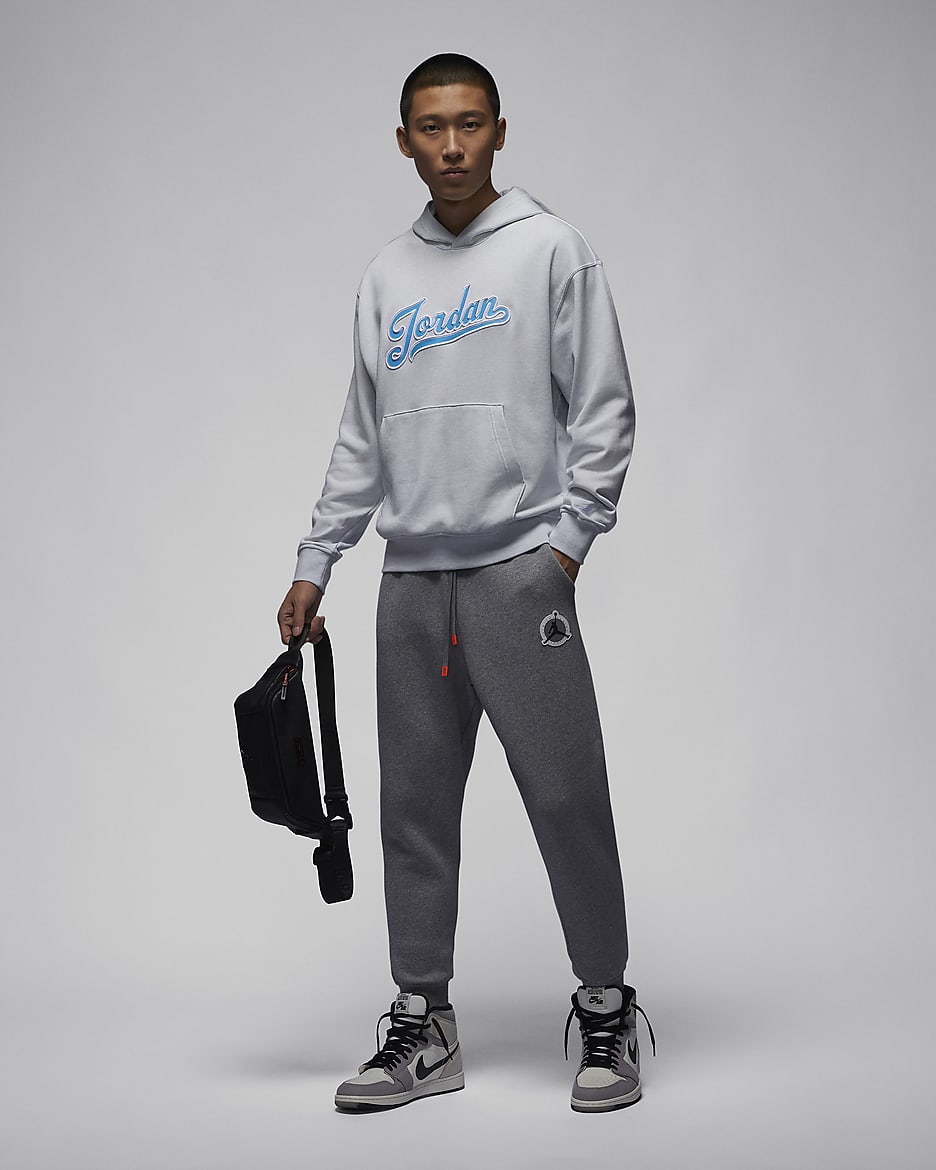 Jordan Flight MVP Men's Fleece Pullover Hoodie. Nike JP